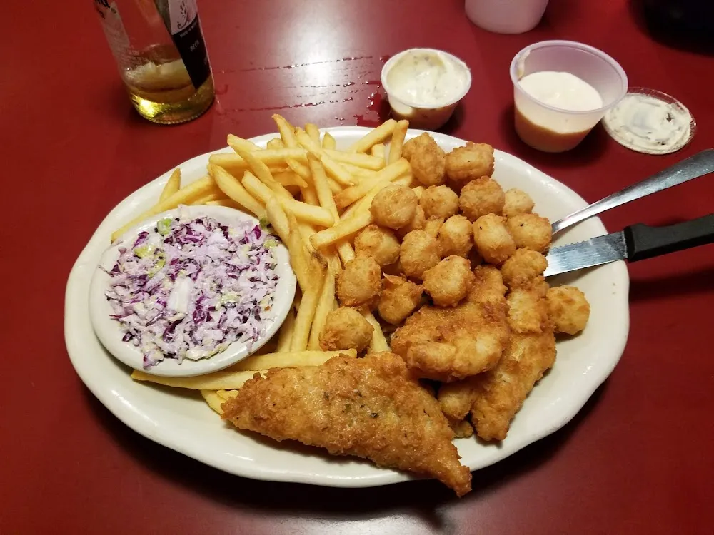 Combo Fish and Scallops